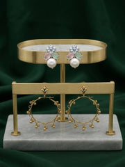 Pack Of 2 Multi-Design Earrings Combo For Women
