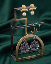 Set Of 3 Multi-Design Earrings Combo Pack For Women