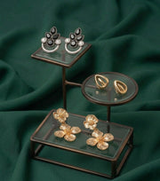 Set Of 3 Multi-Design Earrings Combo Pack For Women