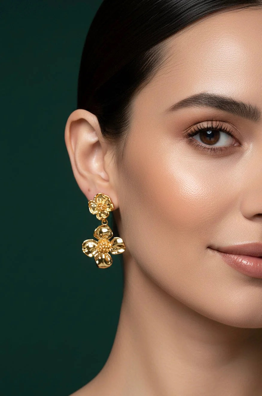 Set Of 3 Multi-Design Earrings Combo Pack For Women