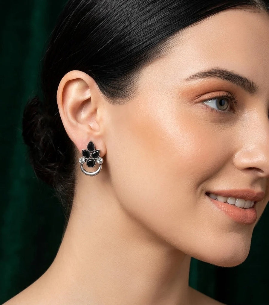Set Of 3 Multi-Design Earrings Combo Pack For Women