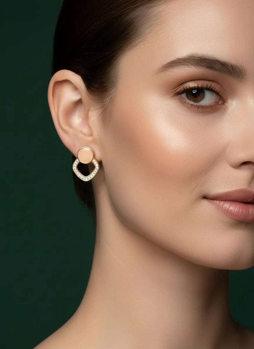 Set Of 3 Multi-Design Earrings Combo Pack For Women