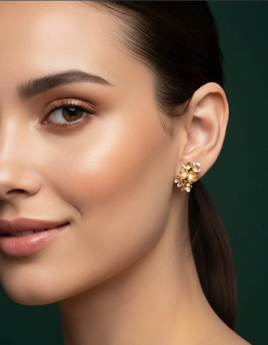 Set Of 3 Multi-Design Earrings Combo Pack For Women