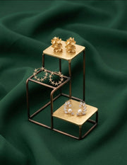 Set Of 3 Multi-Design Earrings Combo Pack For Women