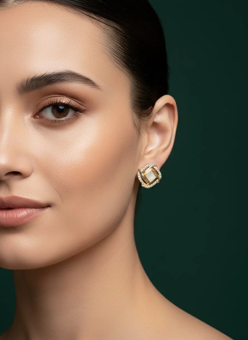 Set Of 3 Multi-Design Earrings Combo Pack For Women