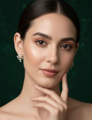Set Of 3 Multi-Design Earrings Combo Pack For Women