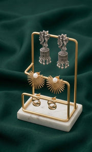 Set Of 3 Multi-Design Earrings Combo Pack For Women