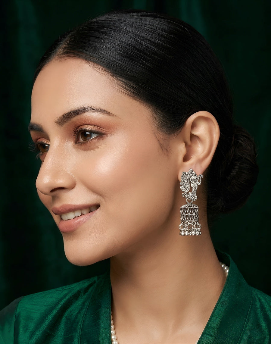 Set Of 3 Multi-Design Earrings Combo Pack For Women