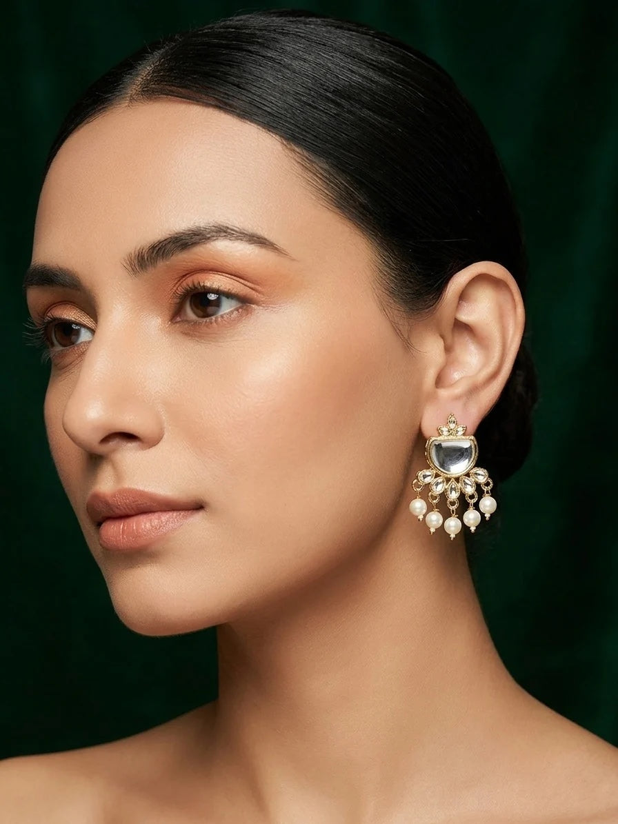 Set Of 4 Multi-Design Earrings Combo Pack For Women