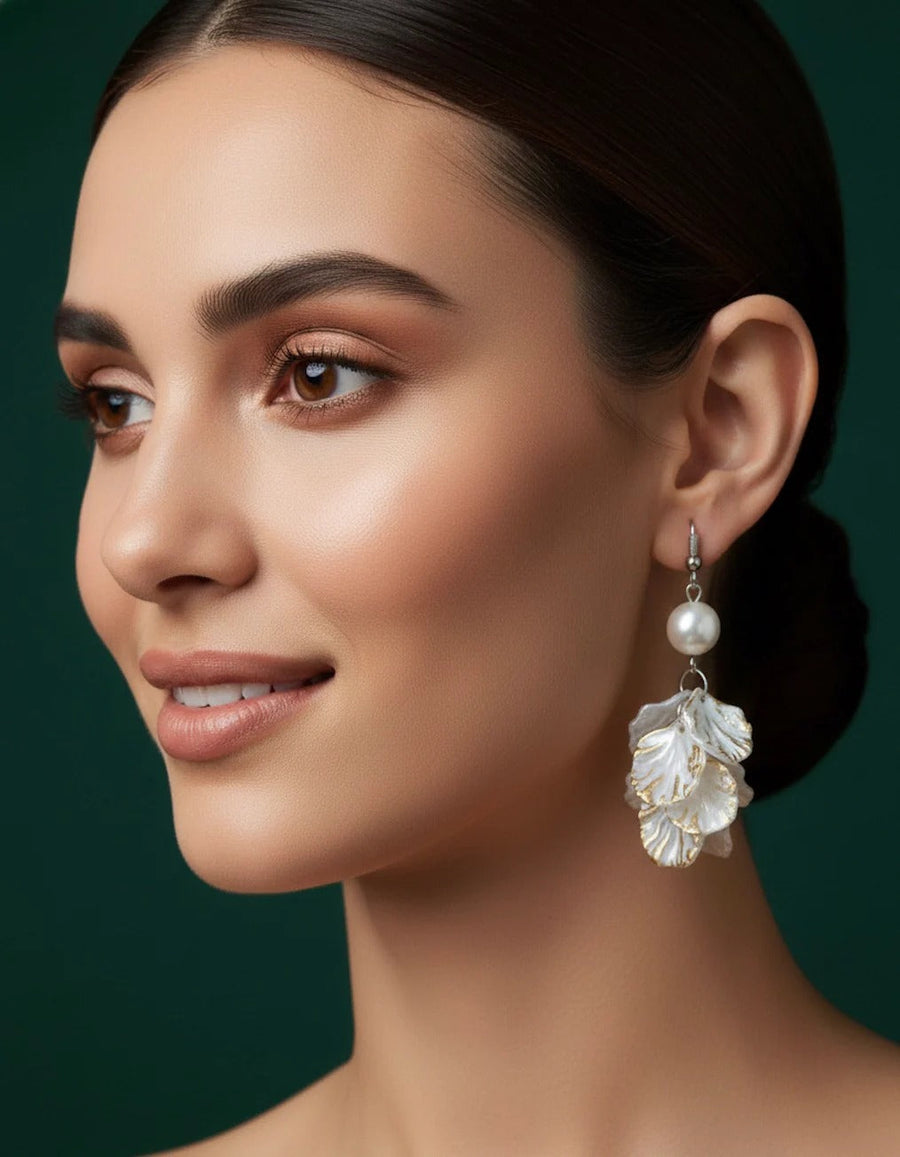 Set Of 4 Multi-Design Earrings Combo Pack For Women