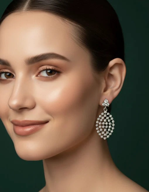 Set Of 4 Multi-Design Earrings Combo Pack For Women