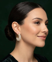 Set Of 4 Multi-Design Earrings Combo Pack For Women