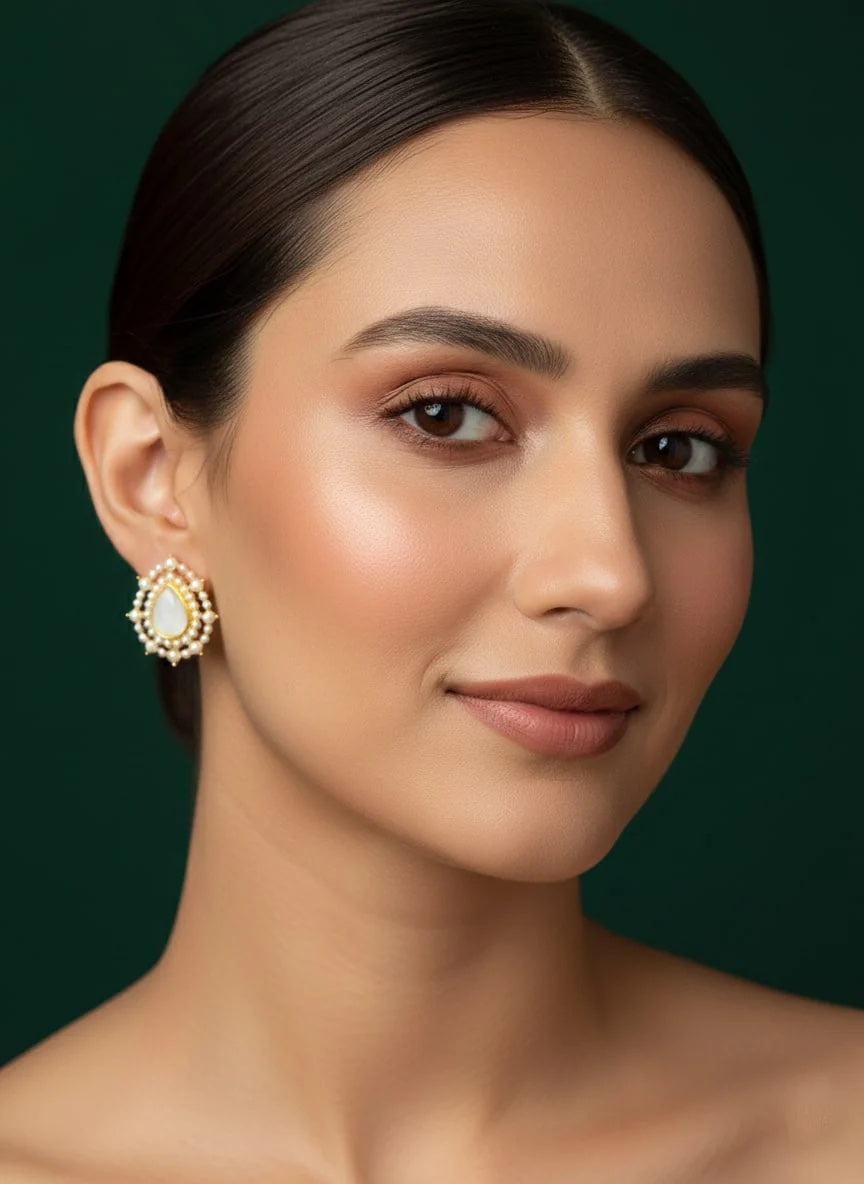 Set Of 4 Multi-Design Earrings Combo Pack For Women