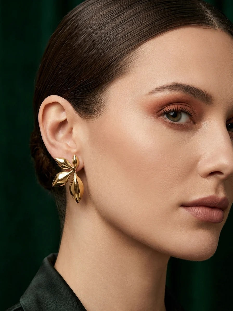 Set Of 4 Multi-Design Earrings Combo Pack For Women