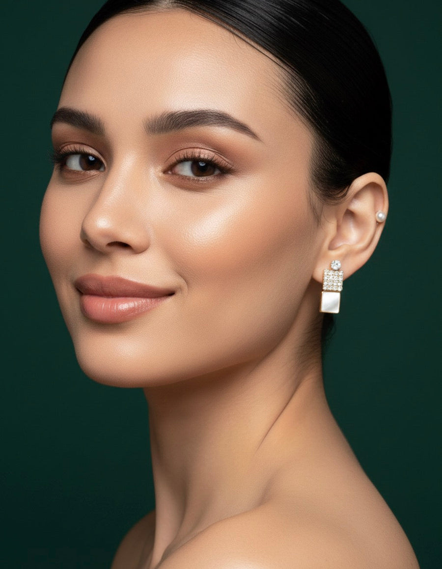 Set Of 4 Multi-Design Earrings Combo Pack For Women
