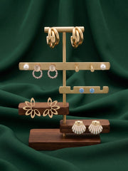 Set Of 4 Multi-Design Earrings Combo Pack For Women