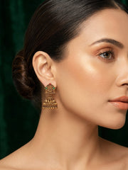 Set Of 4 Multi-Design Earrings Combo Pack For Women