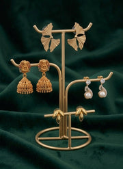 Set Of 4 Multi-Design Earrings Combo Pack For Women