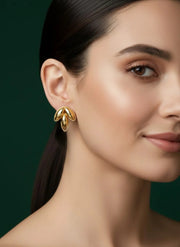Set Of 4 Multi-Design Earrings Combo Pack For Women