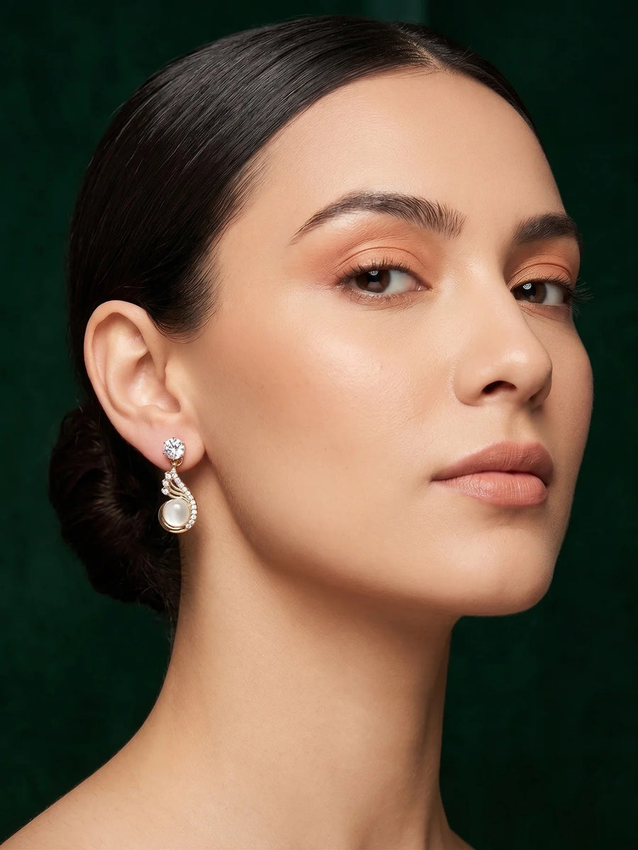 Set Of 4 Multi-Design Earrings Combo Pack For Women