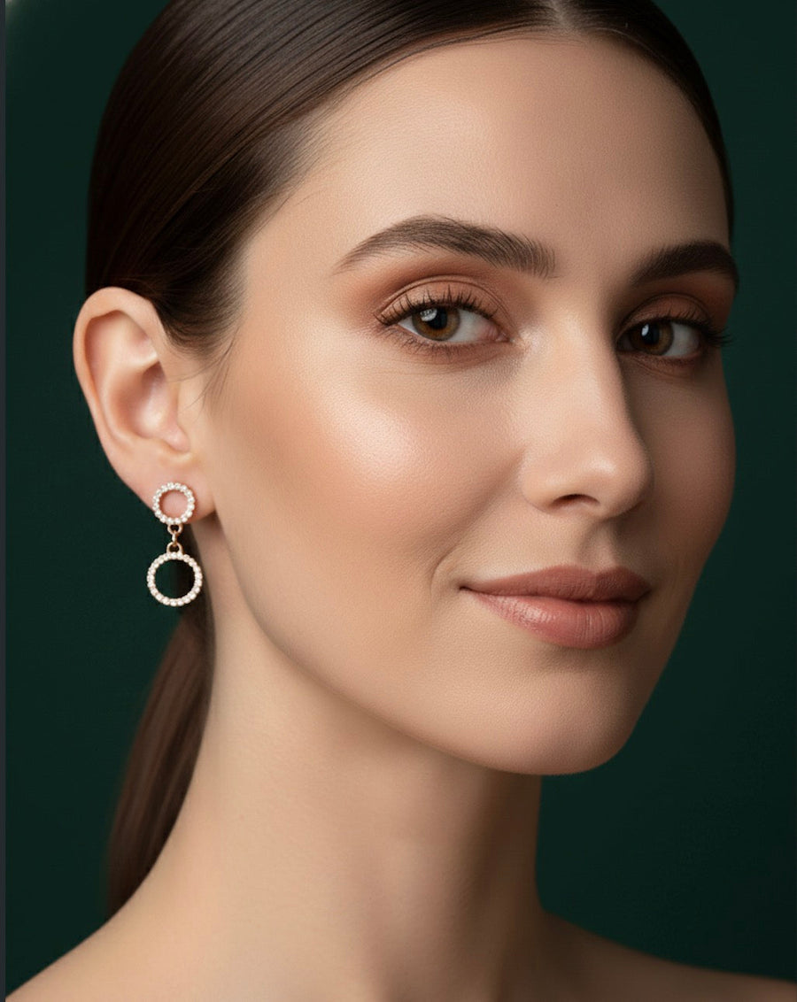 Set Of 5 Multi-Design Earrings Combo Pack