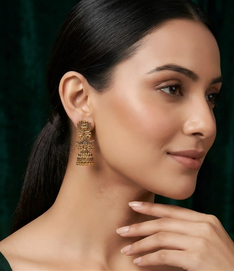 Set Of 5 Trendy Designs Combo Of Earrings