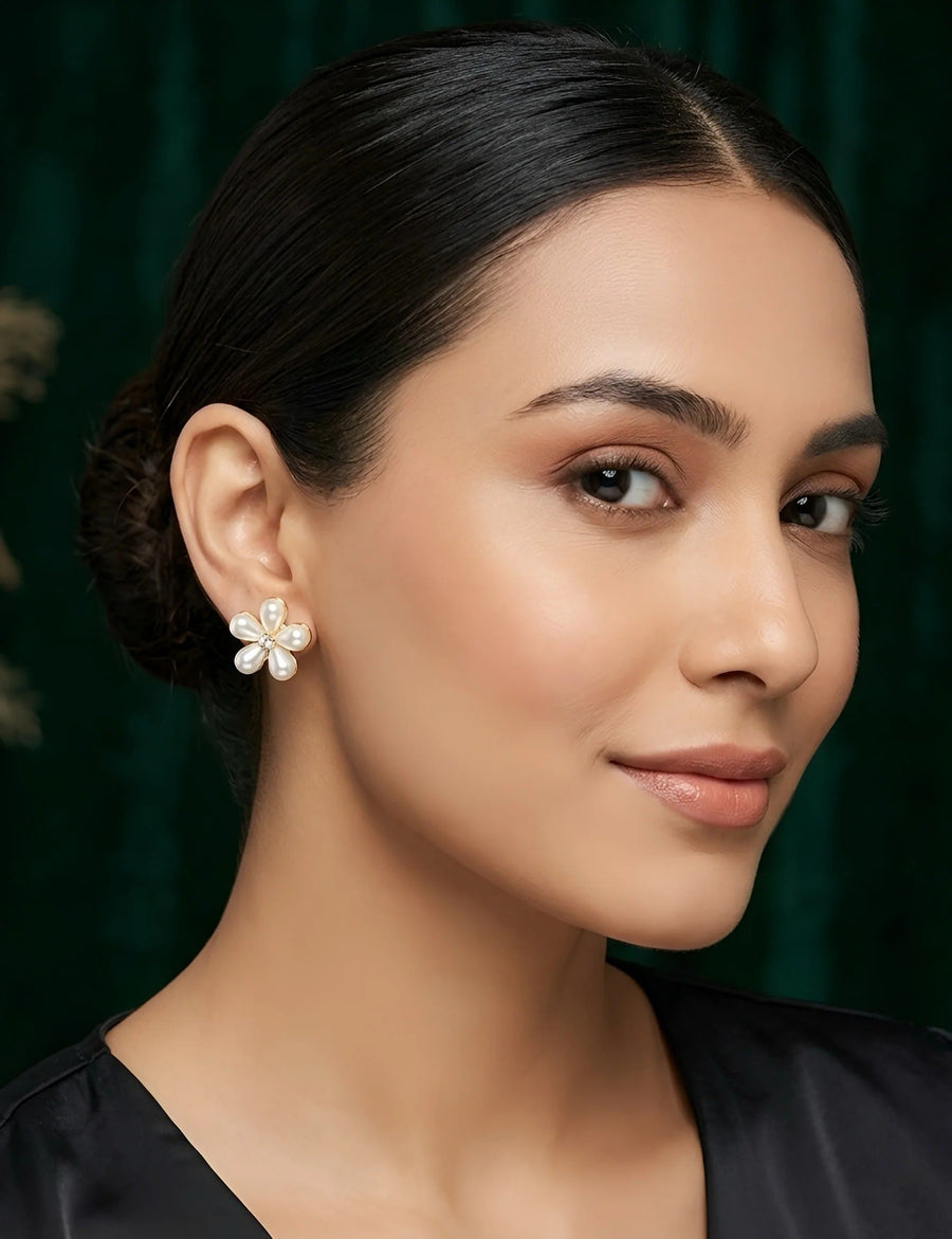 Set Of 5 Trendy Designs Combo Of Earrings