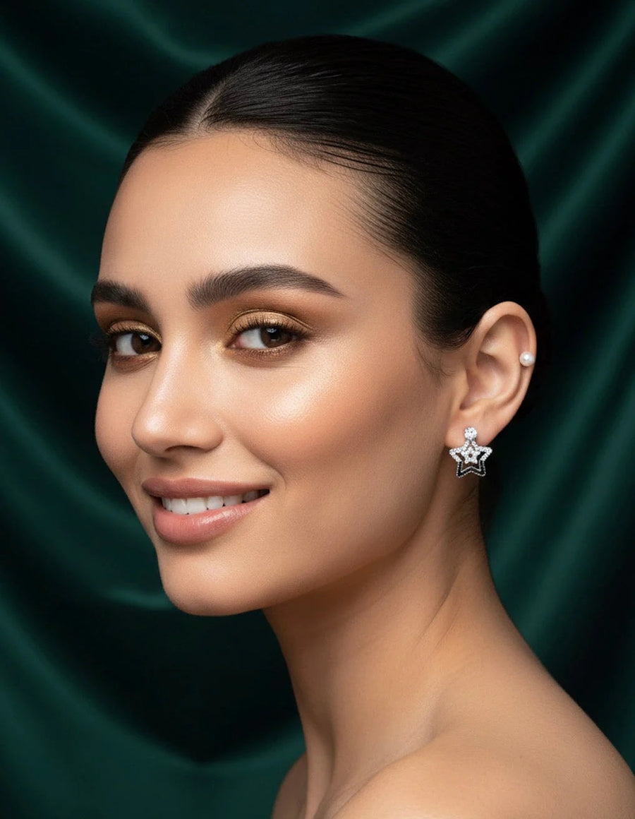 Set Of 5 Trendy Designs Combo Of Earrings