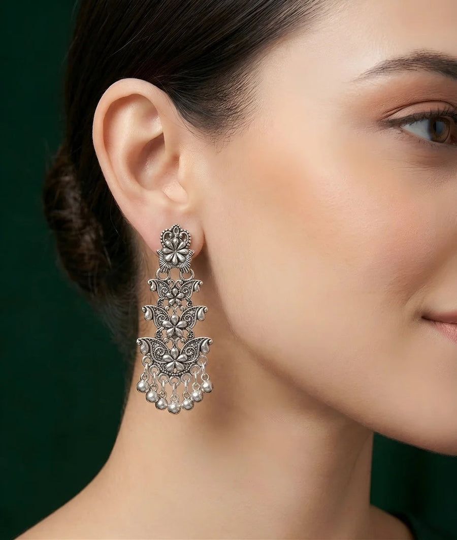 Set Of 5 Trendy Designs Combo Of Earrings