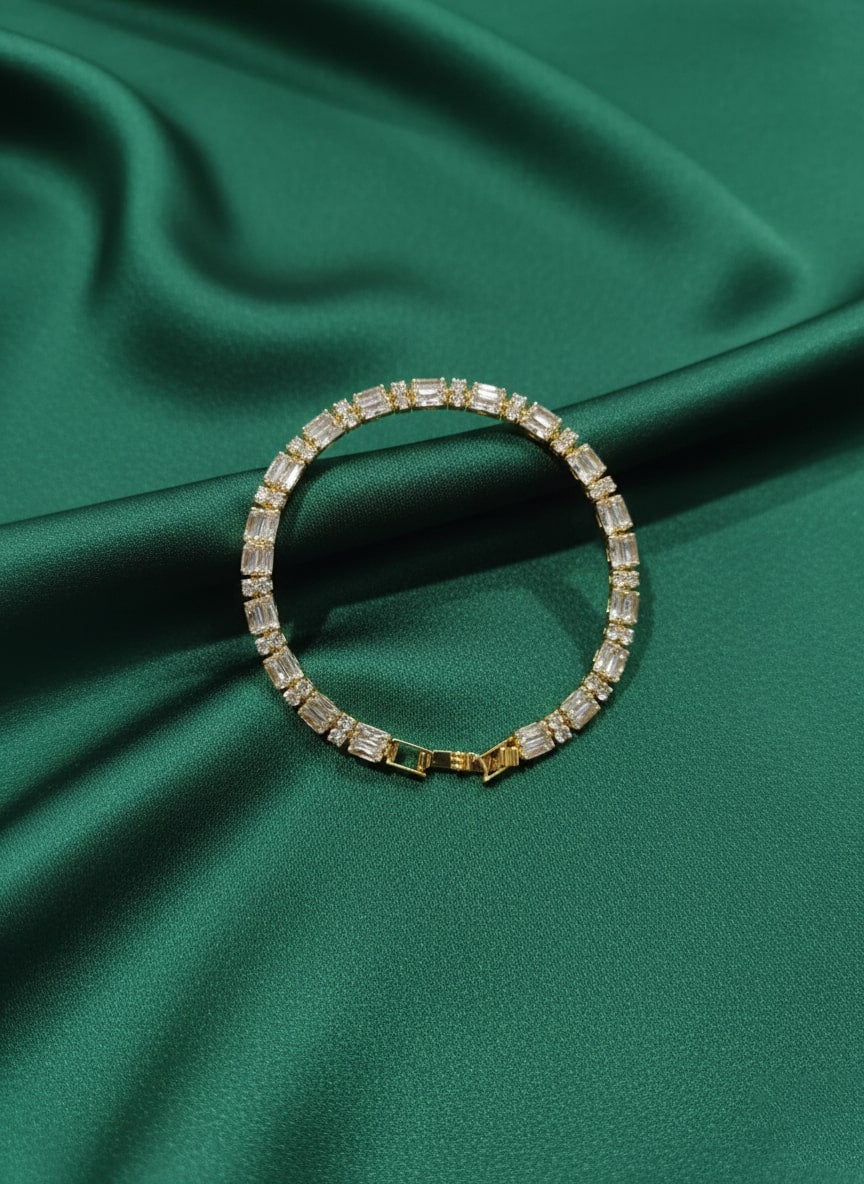 Unique-Style American Stone Chain Bracelet