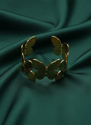 Beautiful Korean Butterfly Cuff Bracelet