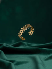 Premium Gold-Plated Slip-On Bracelet
