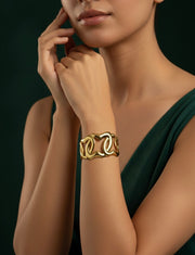 Fancy Bangle Style Bracelet