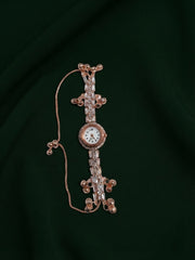 Rose Gold Plated Trendy Watch Bracelet