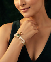 Beautiful Pearl Beaded Fancy Bracelet