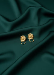 Beautiful Golden Classic Drop Earrings