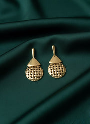 Golden Elegant Korean Earrings