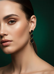 Classic Black Earrings