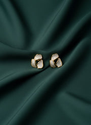 Golden AD Stones Beautiful Studs