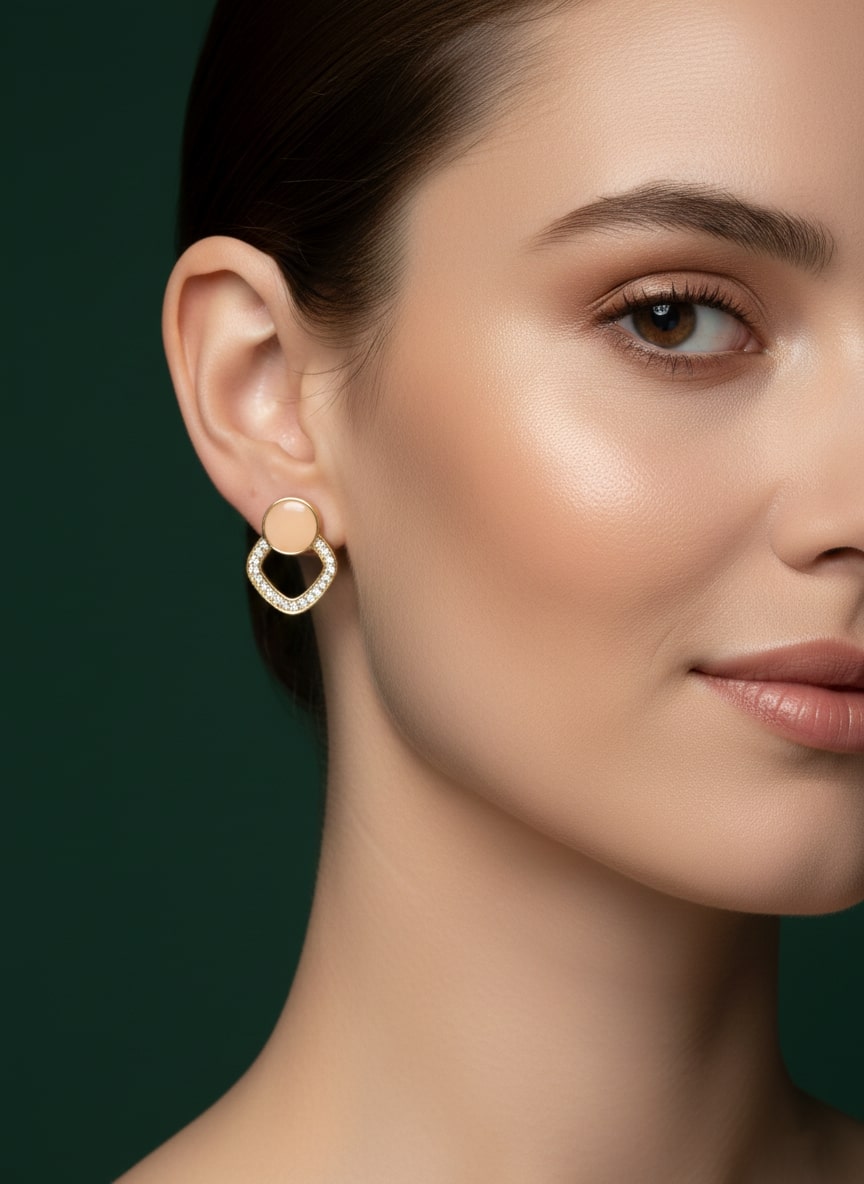 Unique Beads & Diamond Studs