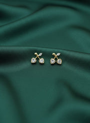 Fancy Cubic Zirconia Studded Designer Earrings