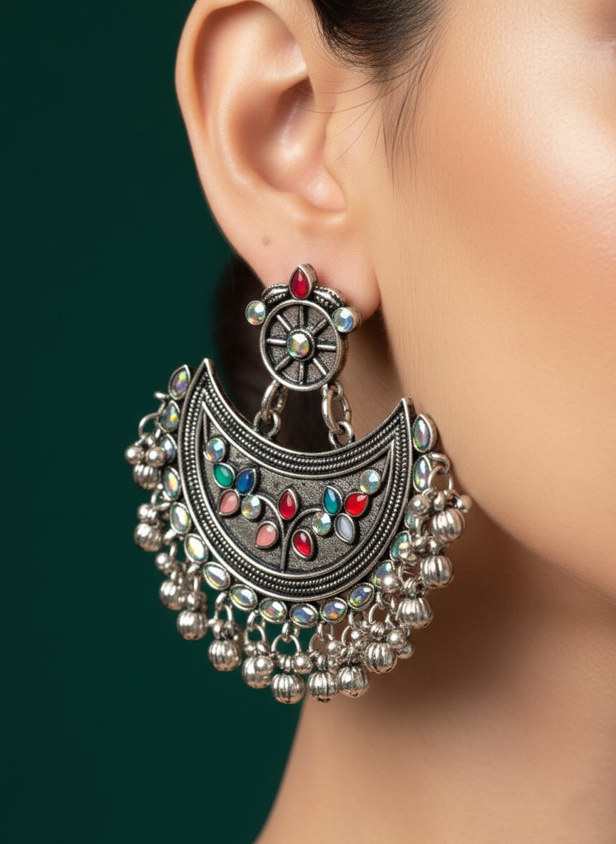 Trendy Chaand Baali Earrings
