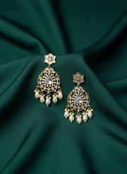 Beautiful Kundan & Pearls Earrings