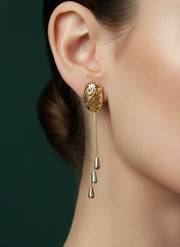 Contemporary Design Threader Earrings