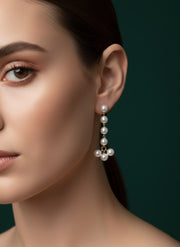 Unique Pearls Drop Earrings