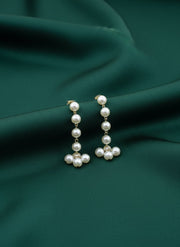 Unique Pearls Drop Earrings