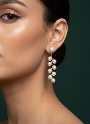 Unique Pearls Drop Earrings