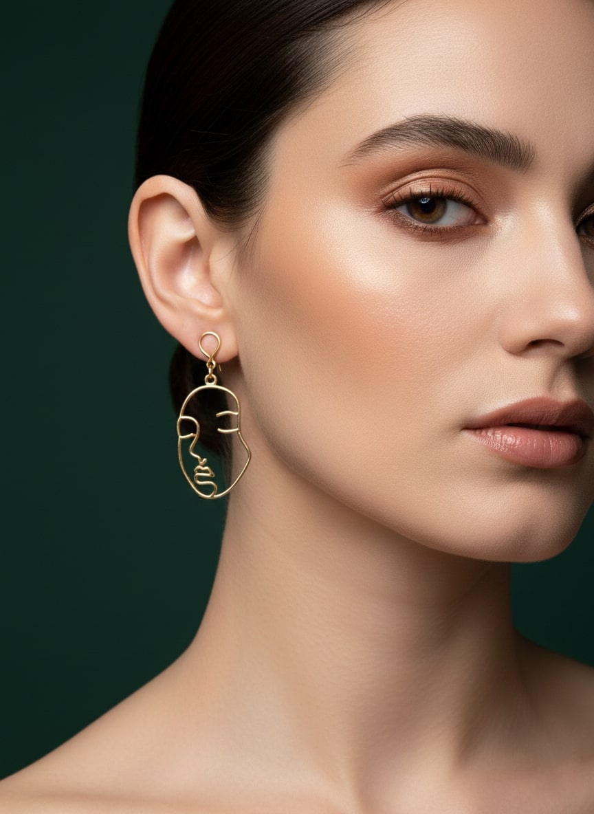 Unique Design Drop Classic Earrings