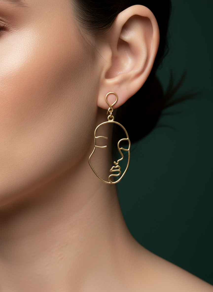 Unique Design Drop Classic Earrings