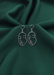 Antique Contemporary Drop Earrings